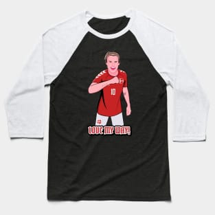 Harder #10 DEN 22 Football Celebration Baseball T-Shirt